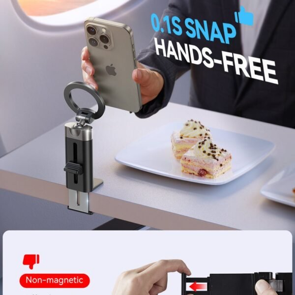 Joyroom JR-ZS413 Magnetic Travel Phone Holder -Black